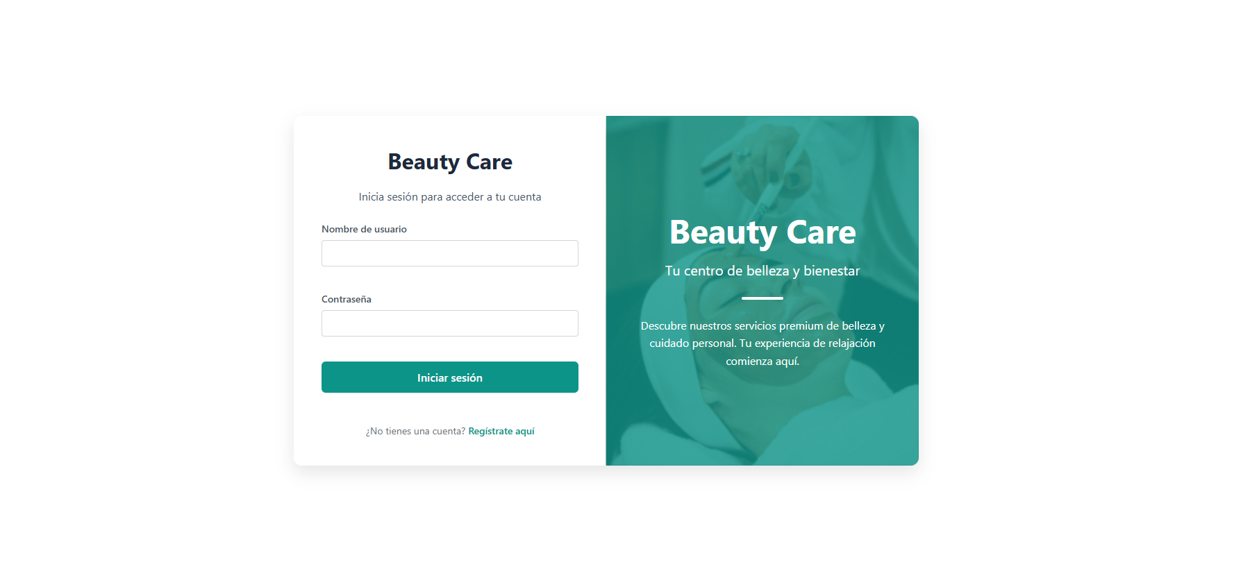 BeautyCare Login